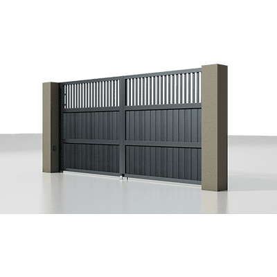 Распашные ворота ALUTECH Prestige