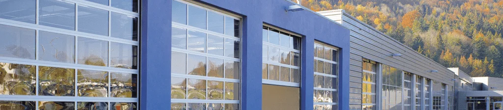 Панорамные ворота