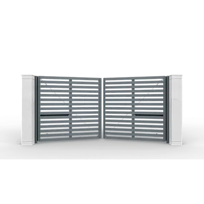 Распашные ворота ALUTECH Prestige