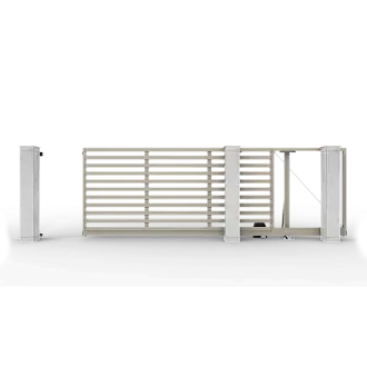 Откатные ворота с электроприводом серии Prestige